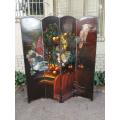 A Commissioned And Painted Screen By David Althorpe