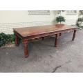 A Carved Mahogany Table (12 Seater)