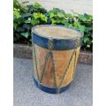 A Stone Hand Painted Drum Table