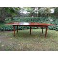 A 19th Century Mahogany Extending Dining Table On Castors (10 Seater)