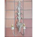 Pair of large size wall sconces