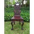 A 20th Century Oriental Hardwood Chair