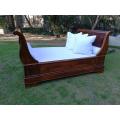 A 19th Century French Rosewood Lit Bateau