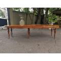 A 19th Century Victorian Style Teak Extending Dining Table