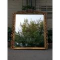 A 20th Century Carve Giltwood Mirror