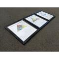 A Set Of Three Water Colour On Paper Framed In An Ornate Gilded Frame. Each Signed And Dated 20...