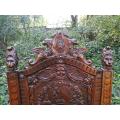 A Carved Continental Throne / King Chair R19,800 (3 chairs available)