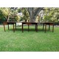 A 19TH Century Circa 1810 George III Mahogany Extension Dining Table with Brass Castors