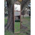 An Ornate Carved Rococo French Style Bevelled Mirror