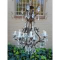 A 20th Century French Style Crystal Chandelier