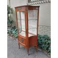 A 20th Century French Style Vitrine With Gilt Mounts