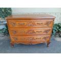A 20th Century French Belgium Oak Chest of Drawers