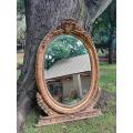 A French Style Ornately Carved and Gilded Bevelled Mirror 7