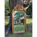 A French Style Ornately Carved and Gilded Bevelled Mirror 10