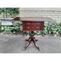 An Antique Victorian Mahogany Sofa Table with BADA (British Antiques Dealers Association) with Dr...