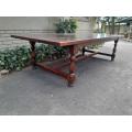 A 20th Century Refectory/Dining Table of Large Proportions By Gregory Grant