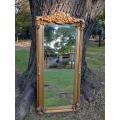 A French Style Ornately Carved and Gilded Bevelled Mirror 6