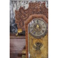 Antique Ingraham'S Gingerbread Mantle Clock ND