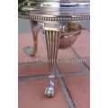 Edwardian Silver Plated Tea Kettle on Stand