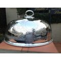 Large Victorian Mappin & Webb silver plated meat dome