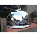 Large Victorian Mappin & Webb silver plated meat dome
