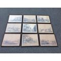 Set Of 11 Samuel Howitt And Captain Thomas Williamson Hand Coloured Etchings