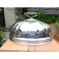 Large Silver-Plated Food Dome