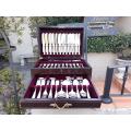 Twelve Place Silver-Plate Cutlery Set in a Canteen, A1 (Top Quality) and made in Sheffield ByLe...