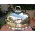 A 19th century silver-plate food dome