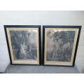 A Pair of 18th Century French Engravings Dated 1782