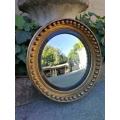 A Regency Gild Convex Mirror ND
