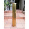 A 20th Century Large Sized Brass Shell Base Stamped And Engraved
