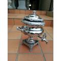 An Antique Victorian Silver-plated Kettle-on-stand
