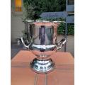 A 20th Century Silver-plate Two Handled Champagne/ Wine Cooler