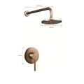 TTB012- Brass Shower Head and Mixer