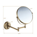 TTB016 - Extendable Brass Mirror