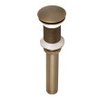 TTB031us- Brass Basin Pop Up Plug | Unslotted