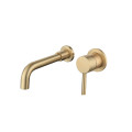 GBB006- Brushed Gold Wall Mounted Mixer
