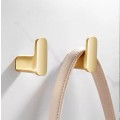 GBB042- Brushed Gold Modern Robe Hook