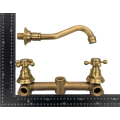 TTB006- Brass 3 Piece Wall Mounted Mixer
