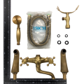 TTB056- Brass Deck Mounted Bath Mixer