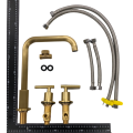 TTB059- Brass Deck Mounted Slim Handle Mixer