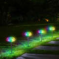 LED Solar Underground Light Outdoor Lawn Light Garden Colorful Light