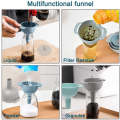 1831532 4 in 1 Funnels Mini Funnels with Detachable Strainer
