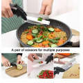 Aorlis AO-78332 Kitchen Scissors With Bult-in Cutting Board