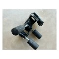 Manfrotto 029 tripod 3 way locking head used condition