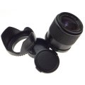 YASHICA Lens MC Zoom 35-70mm 1:3.5-4.5 Hood and caps SLR Vintage lens