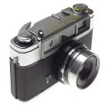 Yashica rangefinder 35mm vintage film camera display piece prop