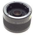 Olympus OM Vivitar MC 75-205mm 2x matched Multiplier lens adapter mount cased