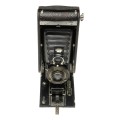 No: 2-C Kodak Junior Black vintage bellows folding antique camera